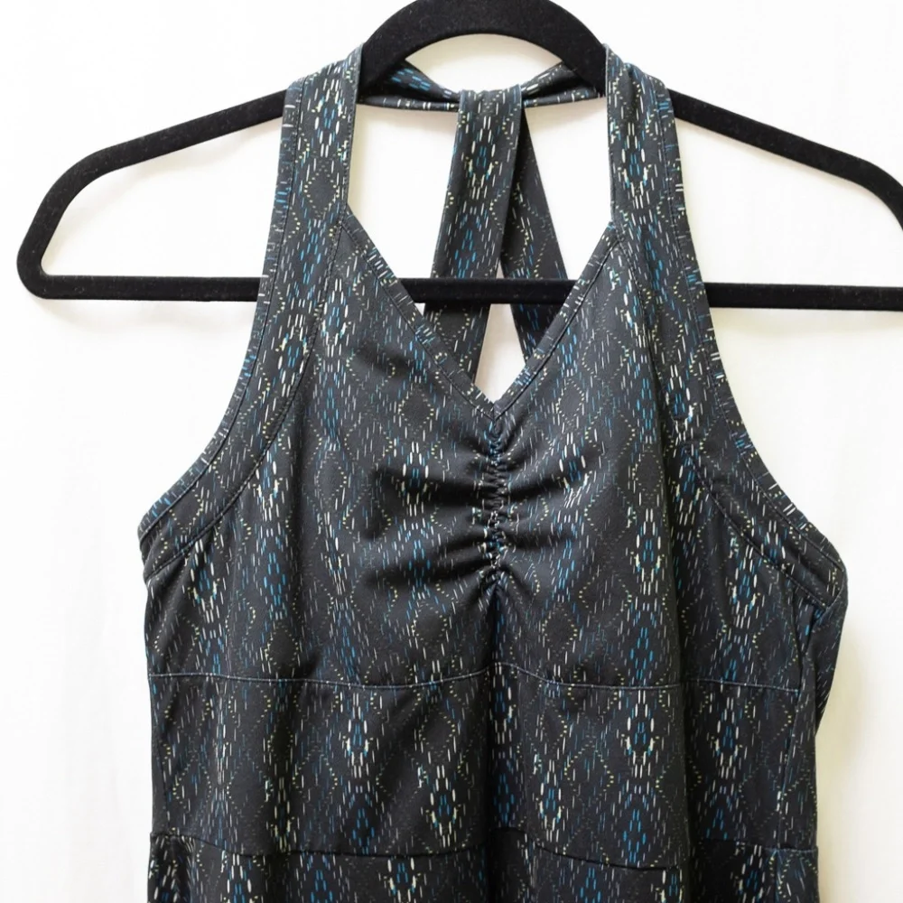 Merrell Blue Printed Pattern Dress - Picture 2 of 8